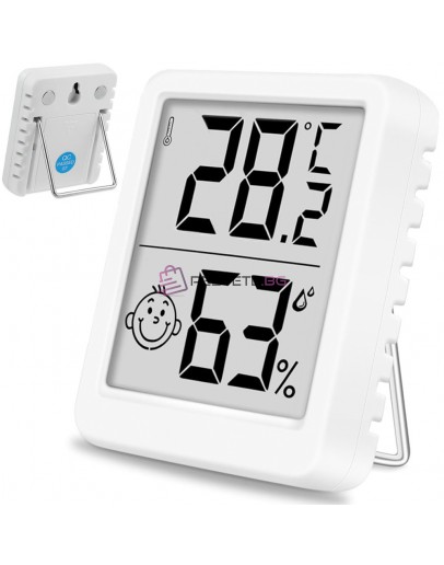 Цифров термометър мини метеорологична станция хигрометър